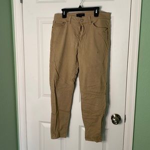 Banana republic khaki skinny jeans, size 8 petite